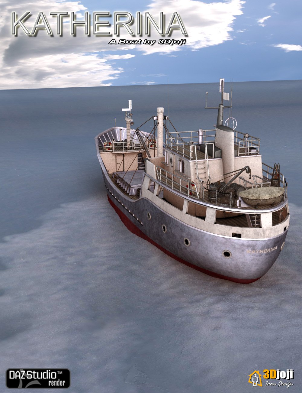 Katherina Boat Katherina Boat by: 3djoji, 3D Models by Daz 3D