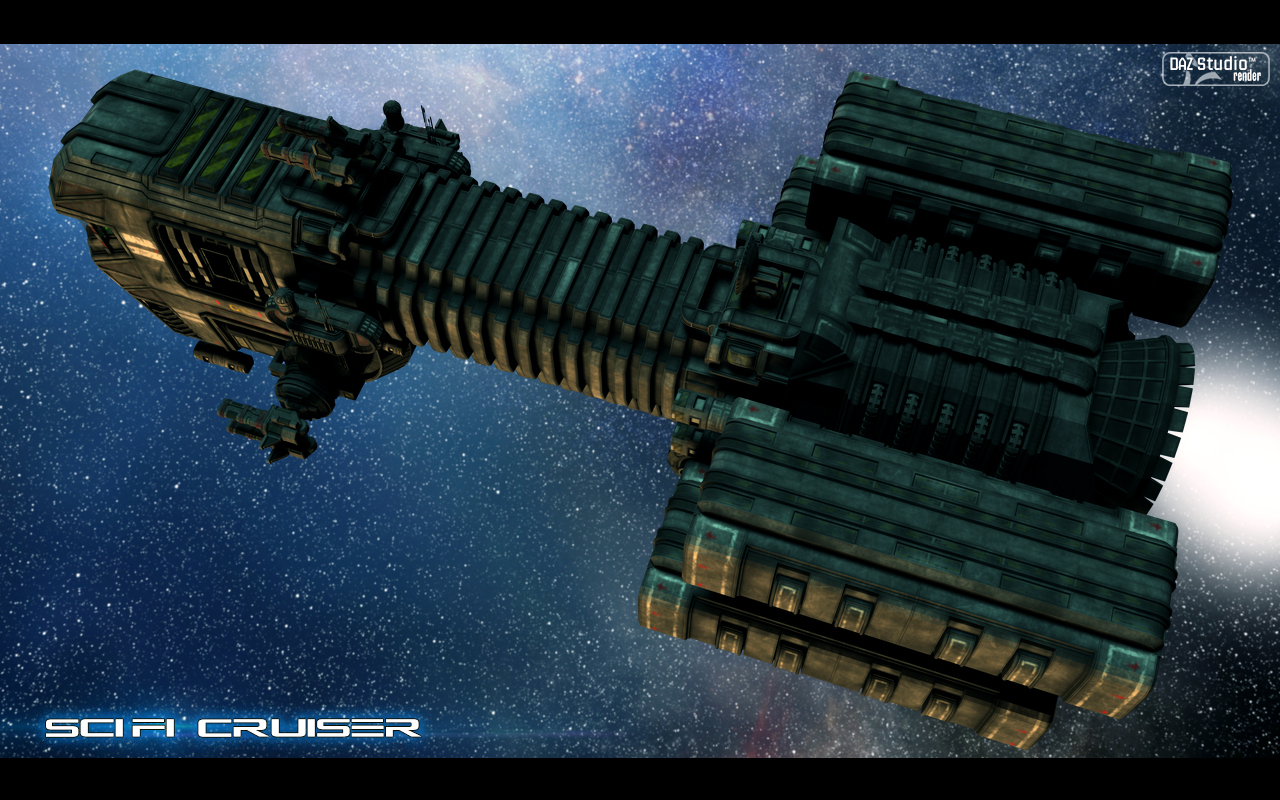 Sci Fi Cruiser | Daz 3D