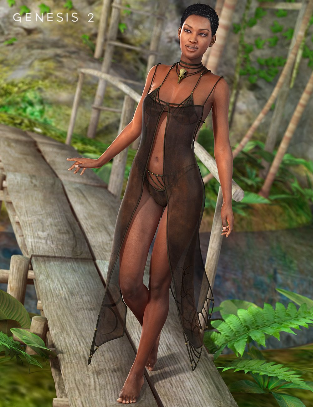 Aether Outfit for Genesis 2 Female(s)