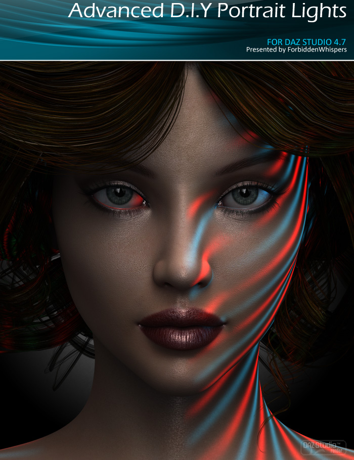 Advanced D.I.Y Portrait Lights for DS4 Advanced D.I.Y Portrait Lights for DS4 by: ForbiddenWhispers, 3D Models by Daz 3D