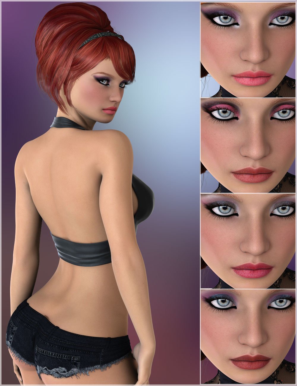 Eliza for Genesis 2 Female(s) by: Belladzines, 3D Models by Daz 3D