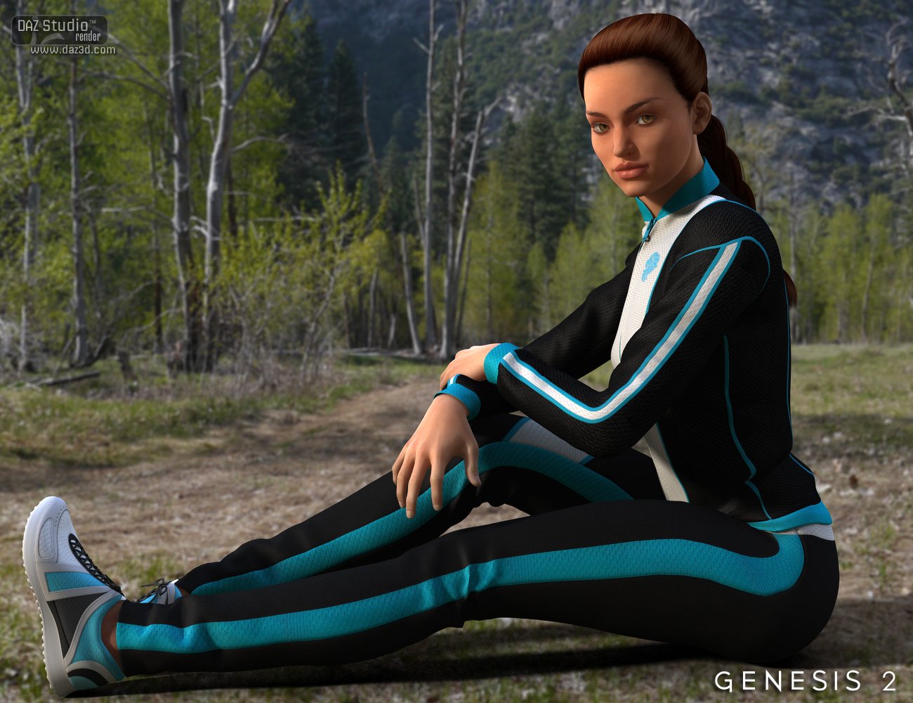 Pre Workout for Genesis 2 Female(s) by: Nikisatez, 3D Models by Daz 3D