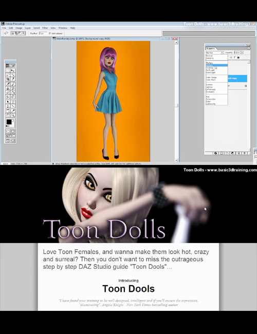Toon Dolls by: Dreamlight, 3D Models by Daz 3D