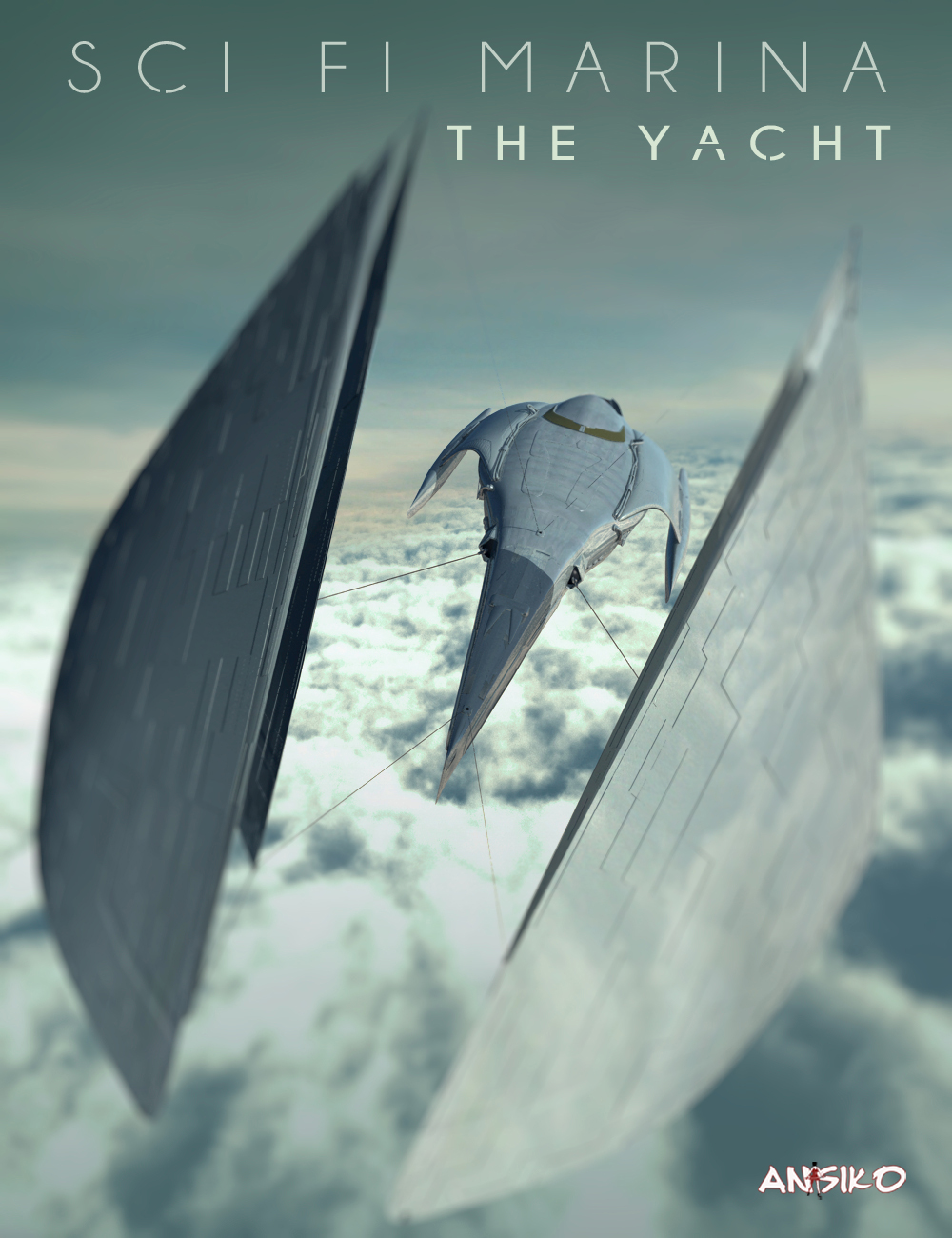SCI FI MARINA The Yacht by: Ansiko, 3D Models by Daz 3D
