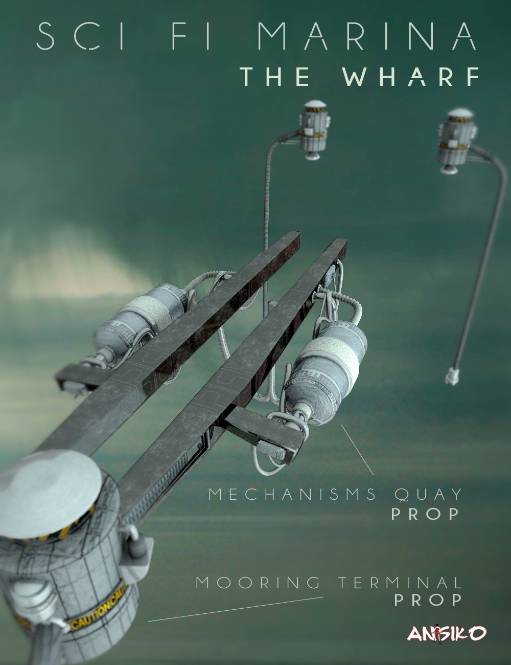 Bundle SCI FI MARINA | Daz 3D