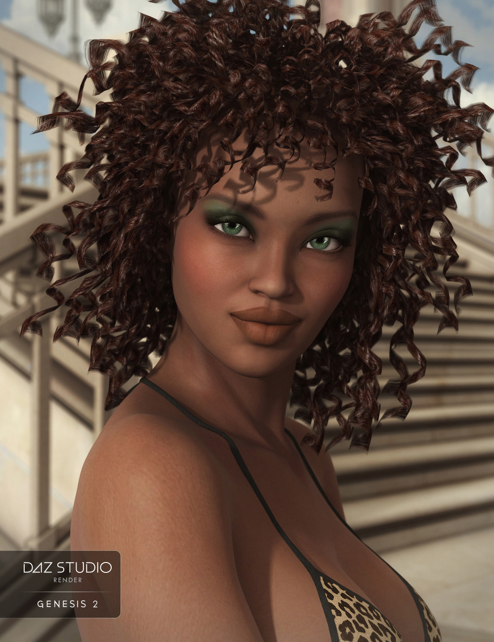 Kendra for Monique 6 by: JessaiiRaziel, 3D Models by Daz 3D