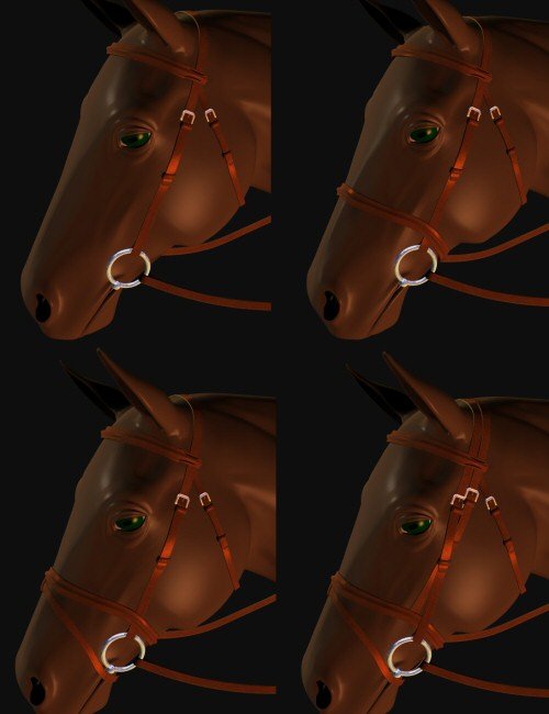 Western Horse Tack for the Millennium Horse by: WillDupre, 3D Models by Daz 3D