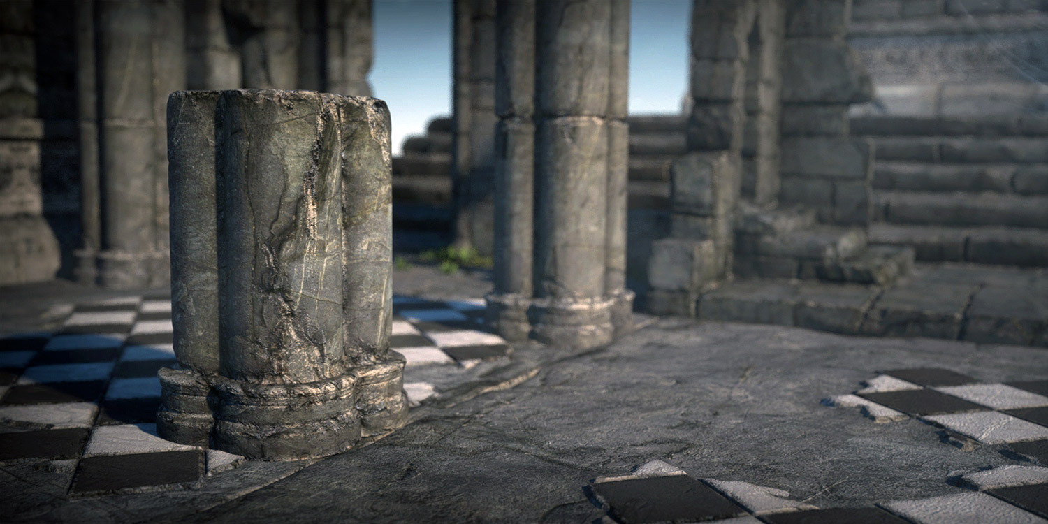 Gothic Ruins 01 by: Stonemason, 3D Models by Daz 3D
