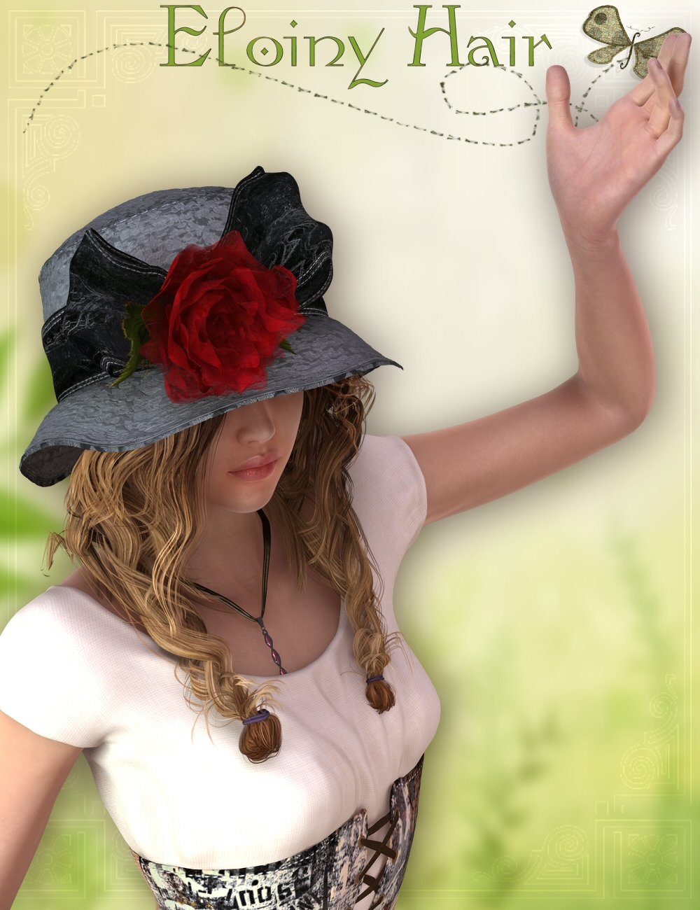 Eloiny Hair PLUS for Victoria 4 and Genesis 2 Female(s) Eloiny Hair PLUS for Victoria 4 and Genesis 2 Female(s) by: goldtassel, 3D Models by Daz 3D