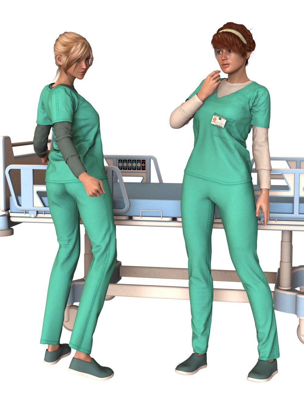 Prison Clothes and Scrubs for Genesis 2 Female(s) Prison Clothes and Scrubs for Genesis 2 Female(s) by: Oskarsson, 3D Models by Daz 3D