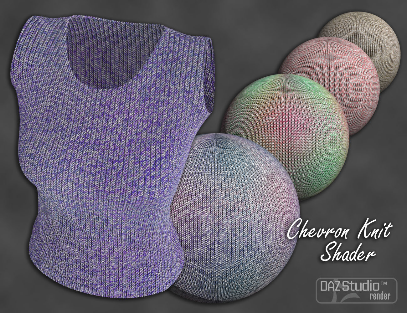 Fun With Yarn - Nifty Knitting Shaders Fun With Yarn - Nifty Knitting Shaders by: Denki Gaka, 3D Models by Daz 3D