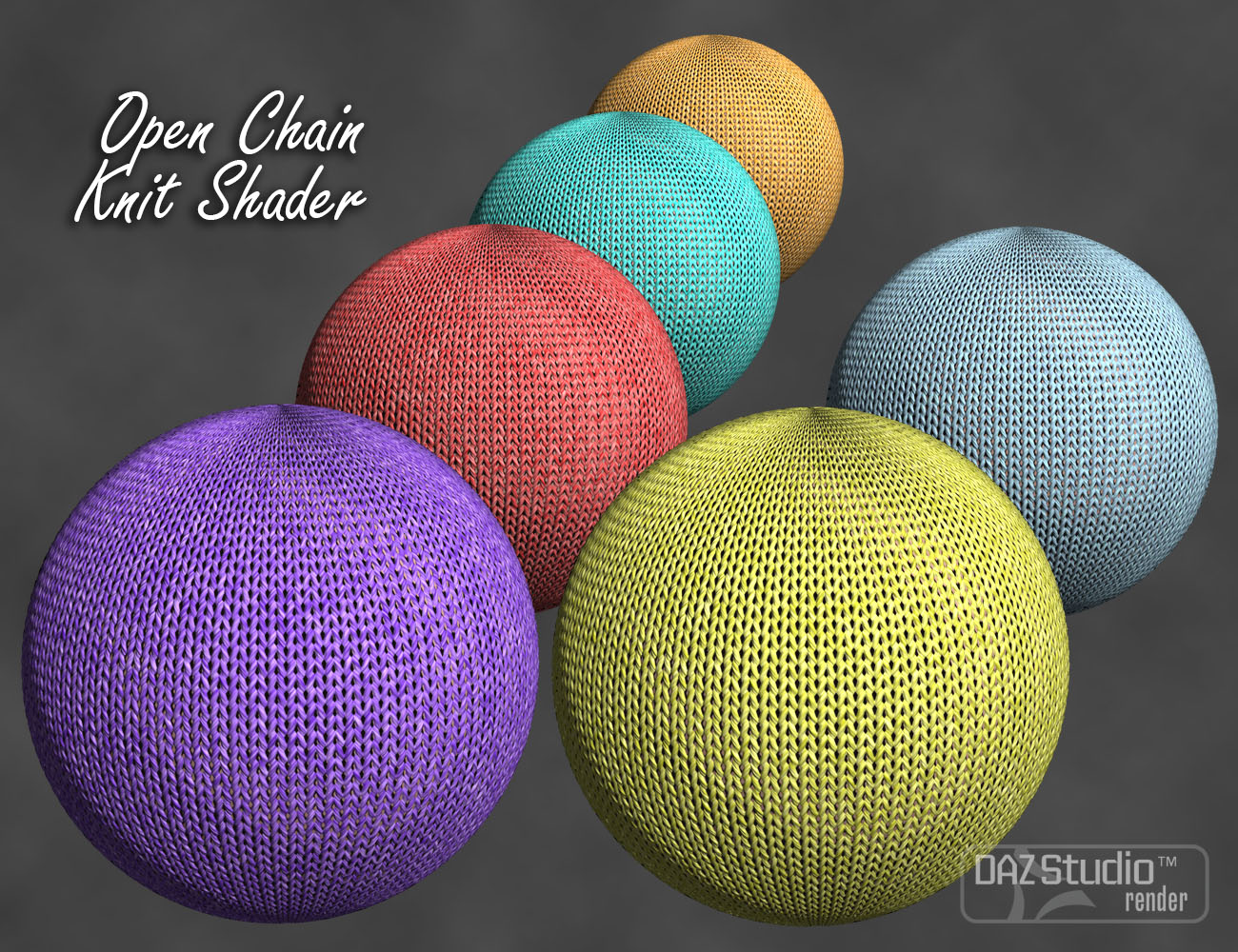 Fun With Yarn - Nifty Knitting Shaders Fun With Yarn - Nifty Knitting Shaders by: Denki Gaka, 3D Models by Daz 3D