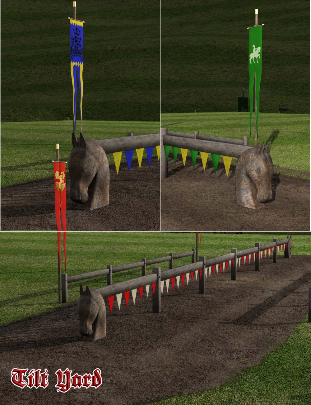 DA Jousting Ground DA Jousting Ground by: Design Anvil, 3D Models by Daz 3D