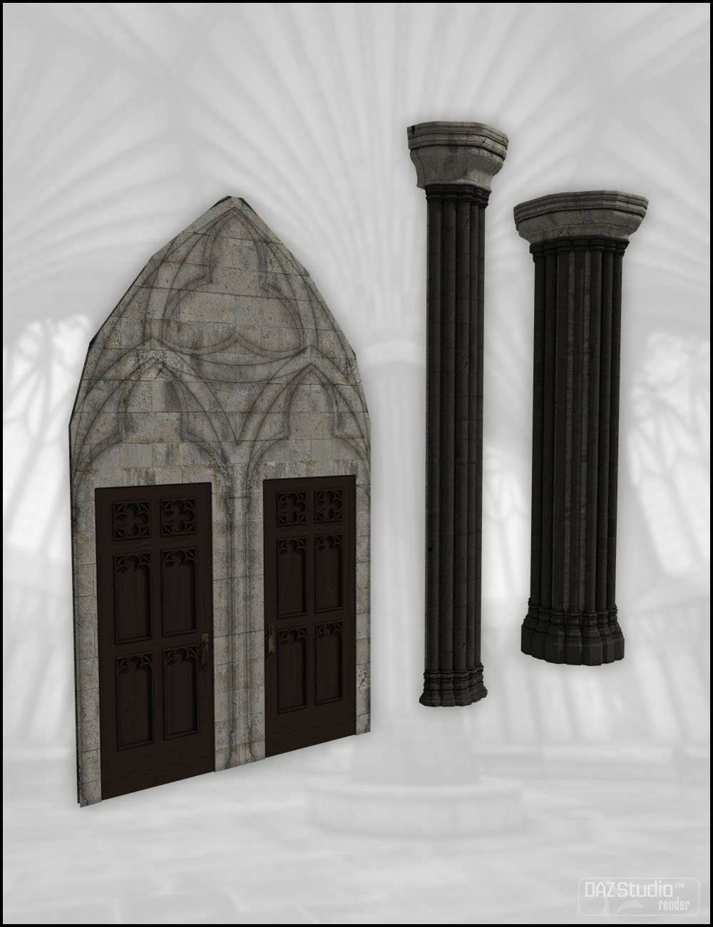 Chapter House by: Jack Tomalin, 3D Models by Daz 3D