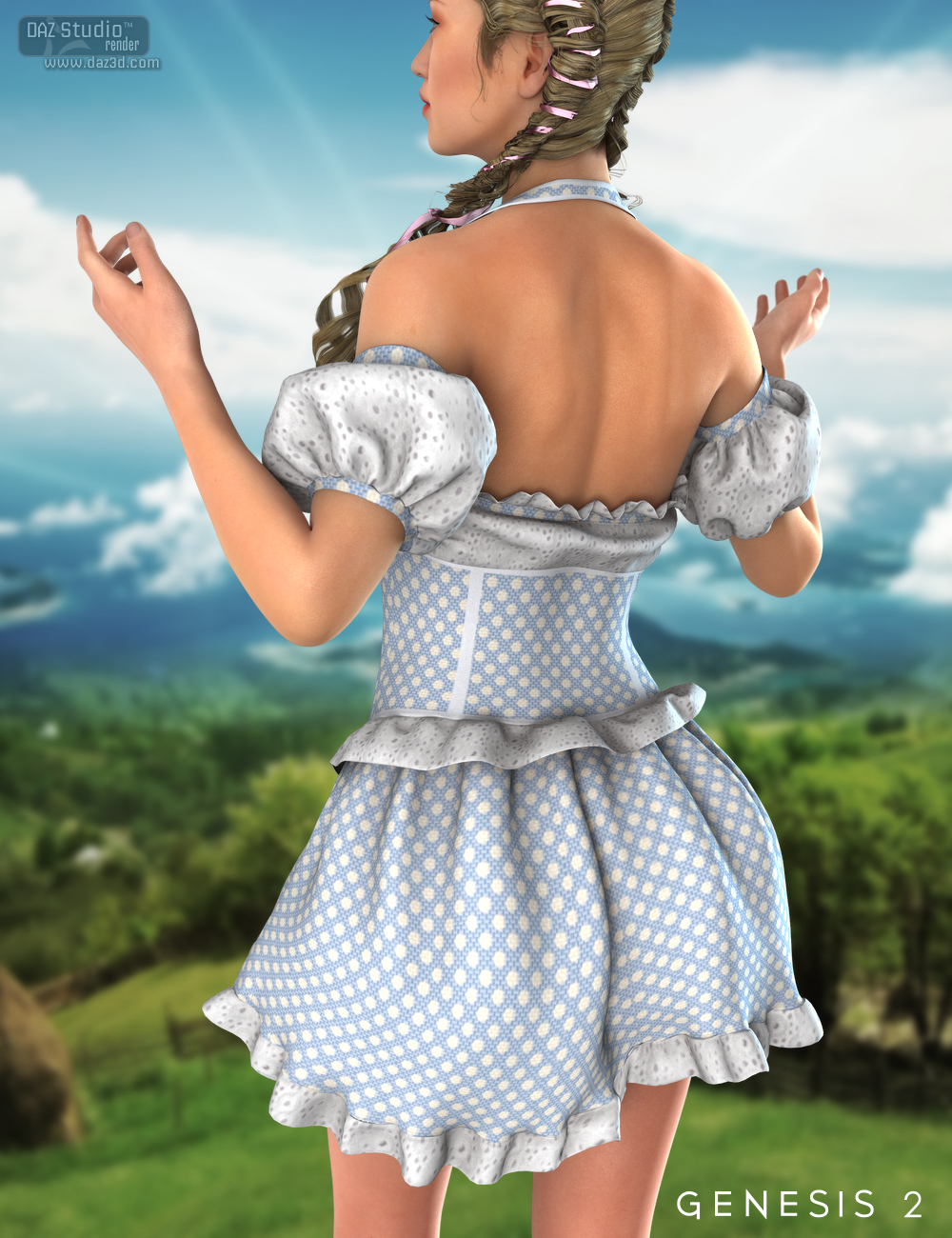 Milkmaid for Genesis 2 Female(s) Milkmaid for Genesis 2 Female(s) by: Nikisatez, 3D Models by Daz 3D