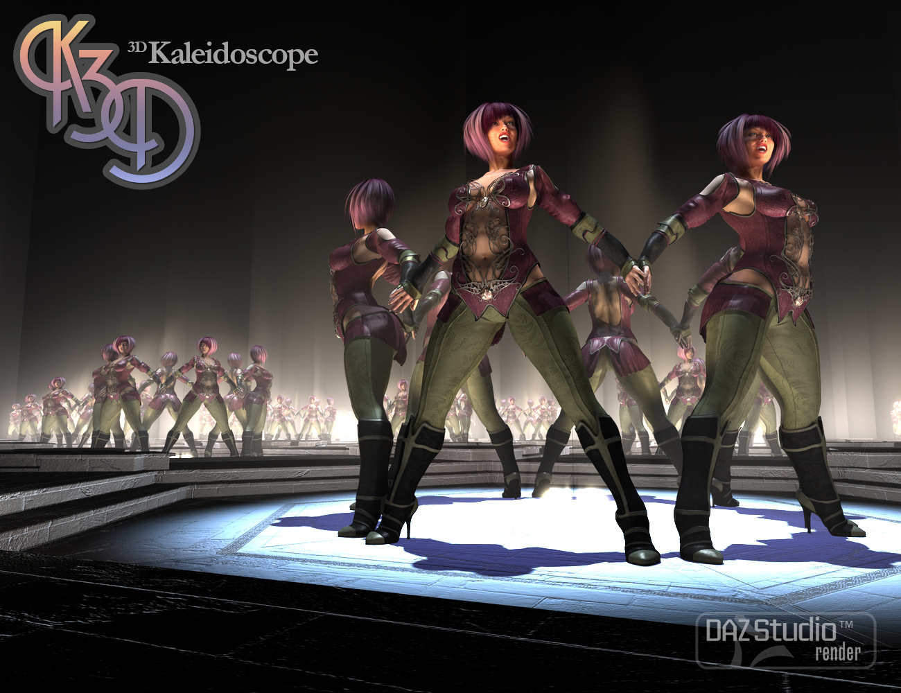 Kaleidoscope by: Marshian, 3D Models by Daz 3D