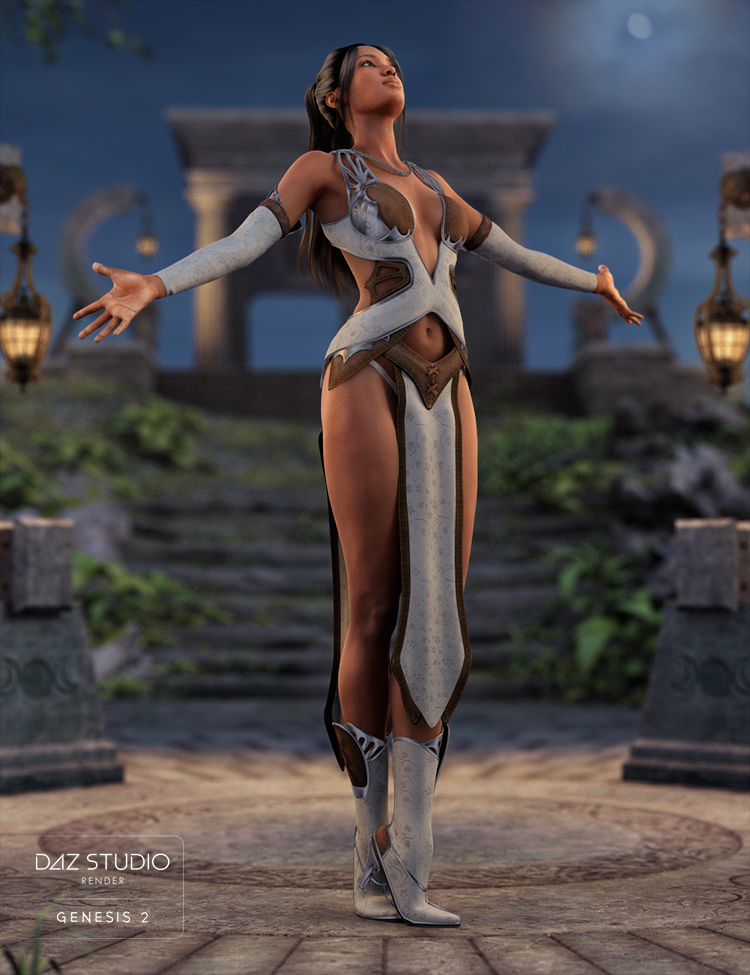Moon Goddess for Genesis 2 Female(s) by: Nikisatez, 3D Models by Daz 3D