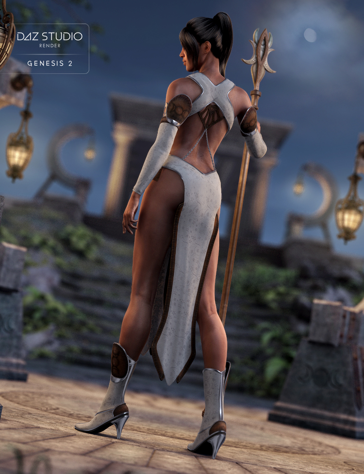 Moon Goddess for Genesis 2 Female(s) by: Nikisatez, 3D Models by Daz 3D