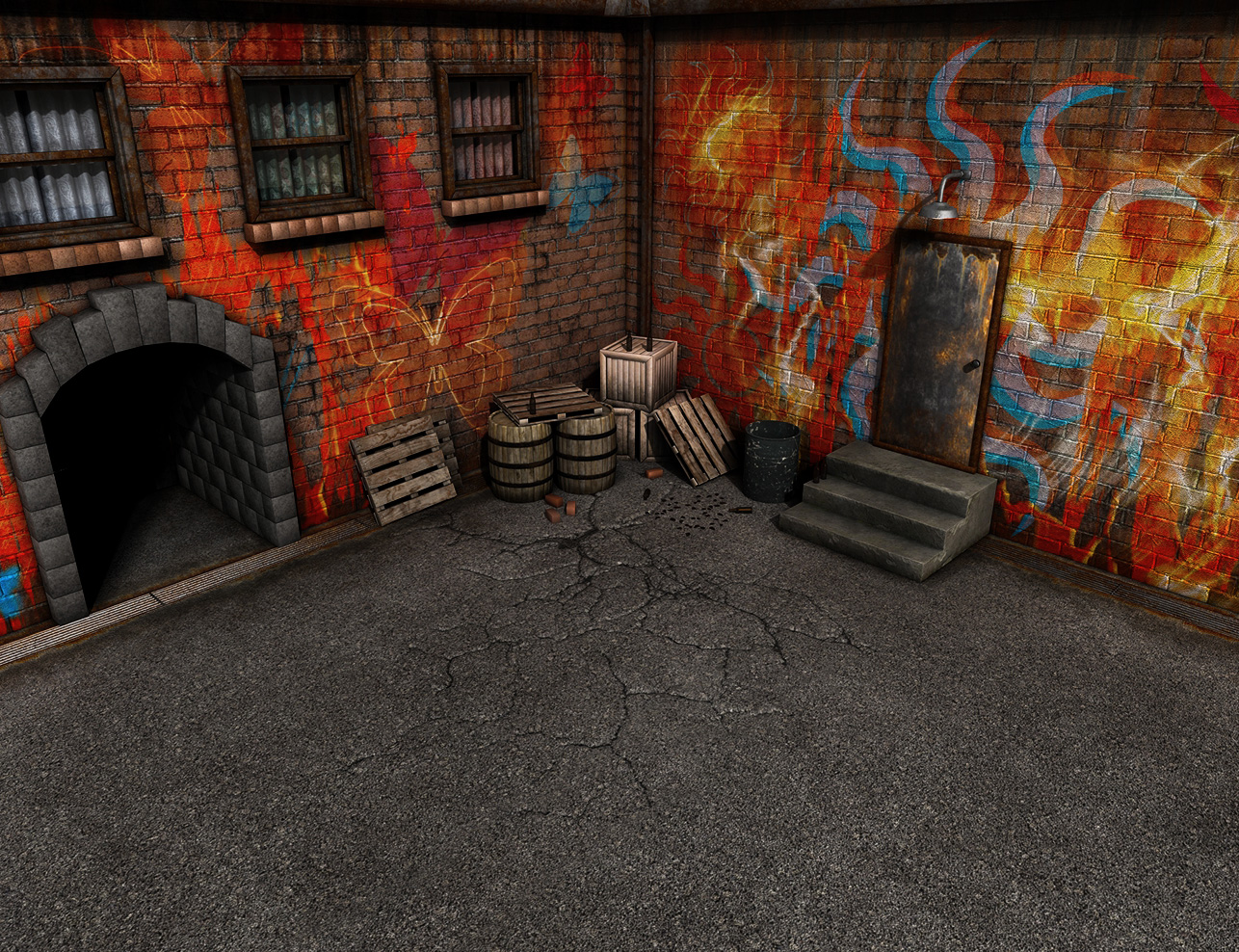 Down on the Corner Down on the Corner by: ARTCollaborationsNeilV 1, 3D Models by Daz 3D