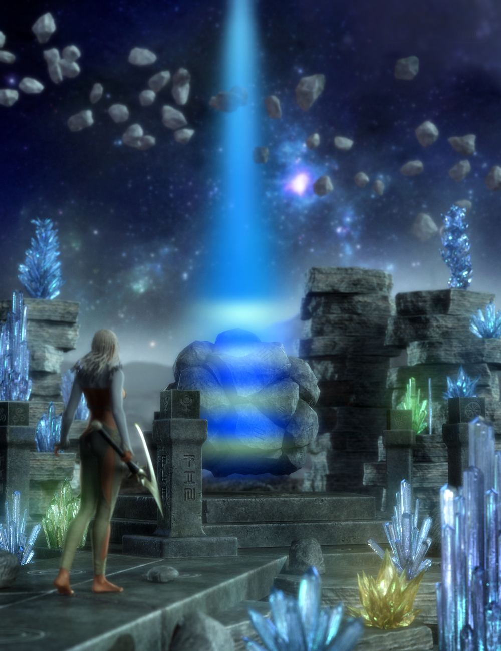 Space Stones Space Stones by: petipet, 3D Models by Daz 3D