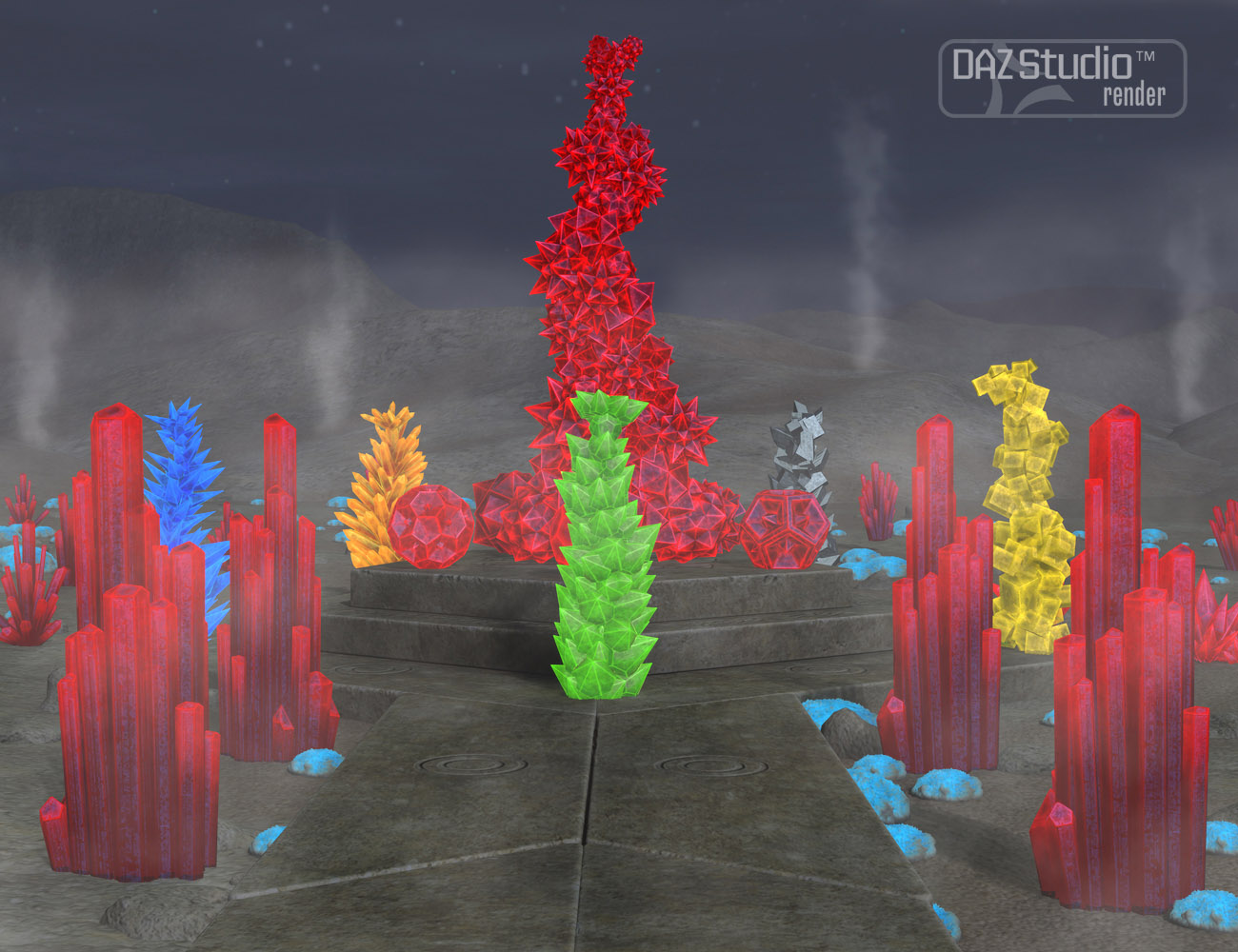 Space Stones Space Stones by: petipet, 3D Models by Daz 3D
