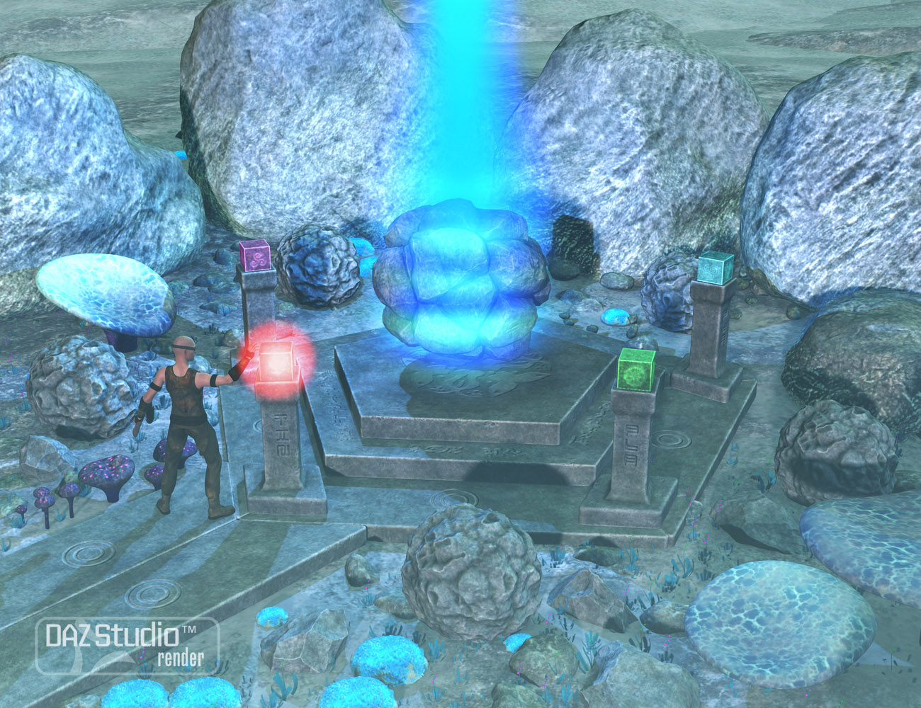 Space Stones Space Stones by: petipet, 3D Models by Daz 3D
