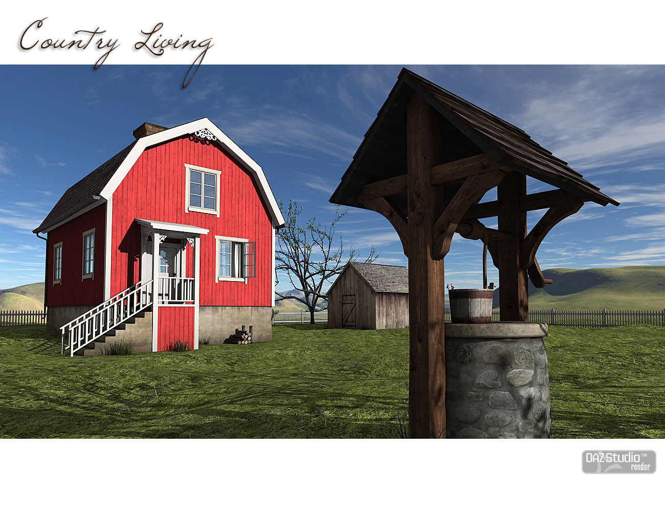 Country Living by: bitwelder, 3D Models by Daz 3D