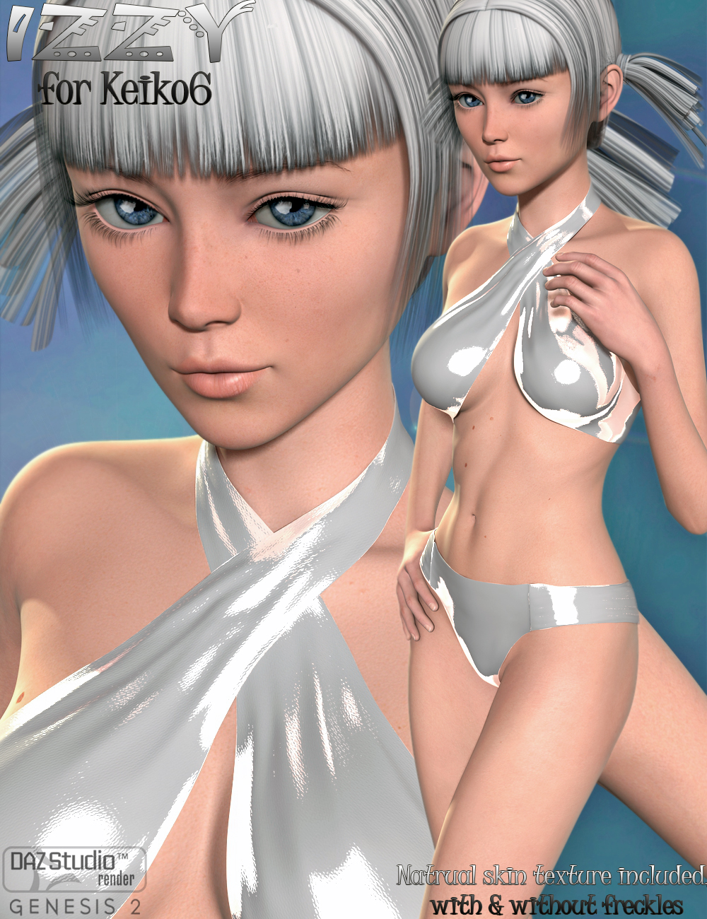 Izzy for Keiko 6 by: Morris, 3D Models by Daz 3D