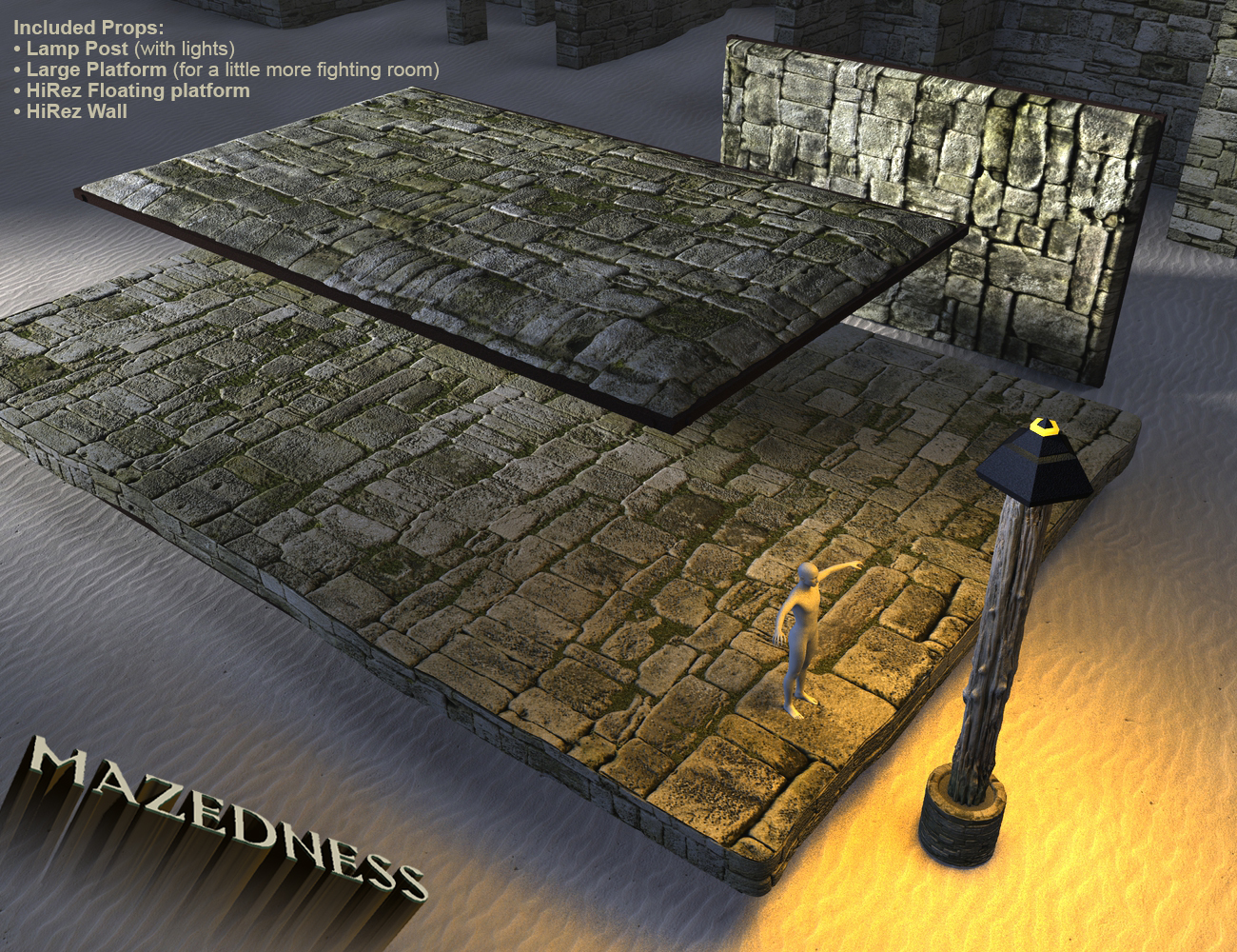 Mazedness for DAZ Studio Mazedness for DAZ Studio by: Marshian, 3D Models by Daz 3D