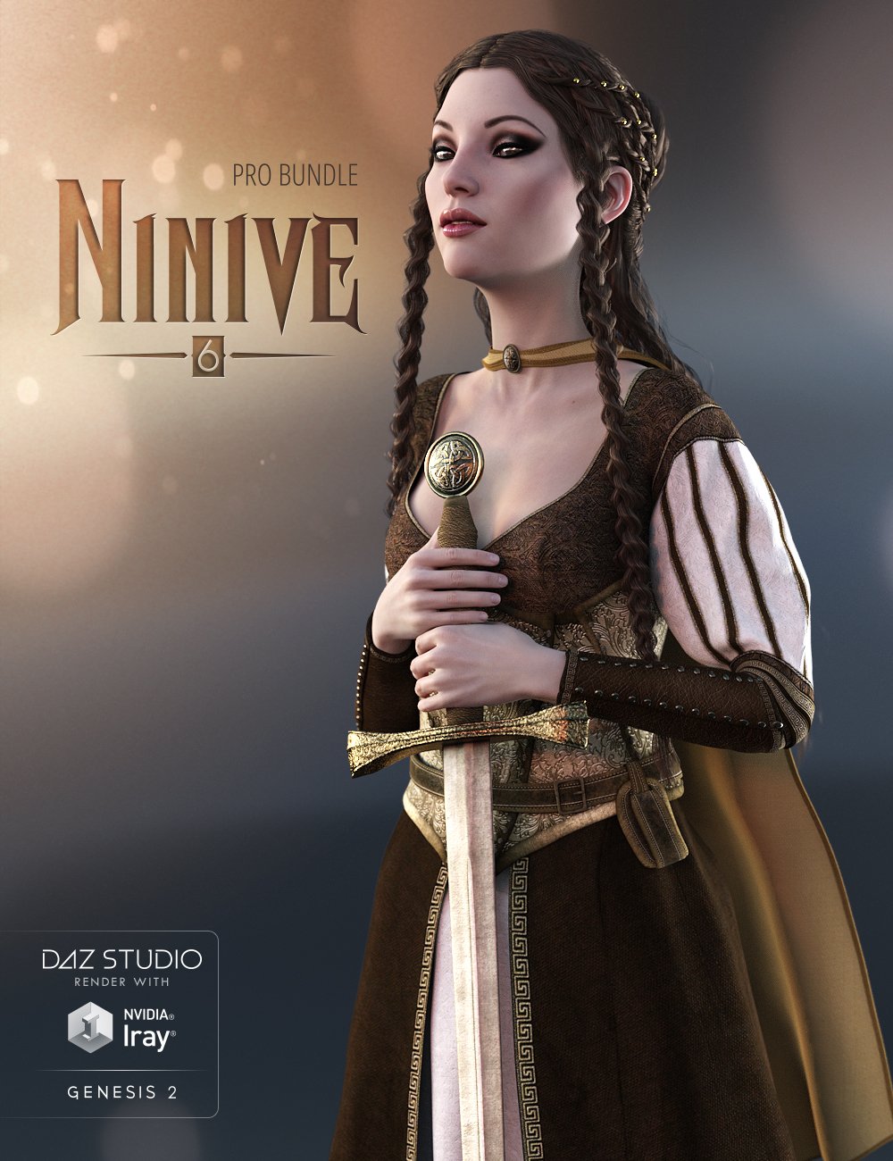 Ninive 6 Pro Bundle by: , 3D Models by Daz 3D