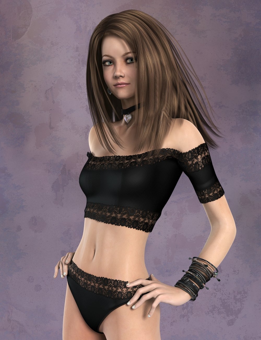 LY Darby by: Lyoness, 3D Models by Daz 3D