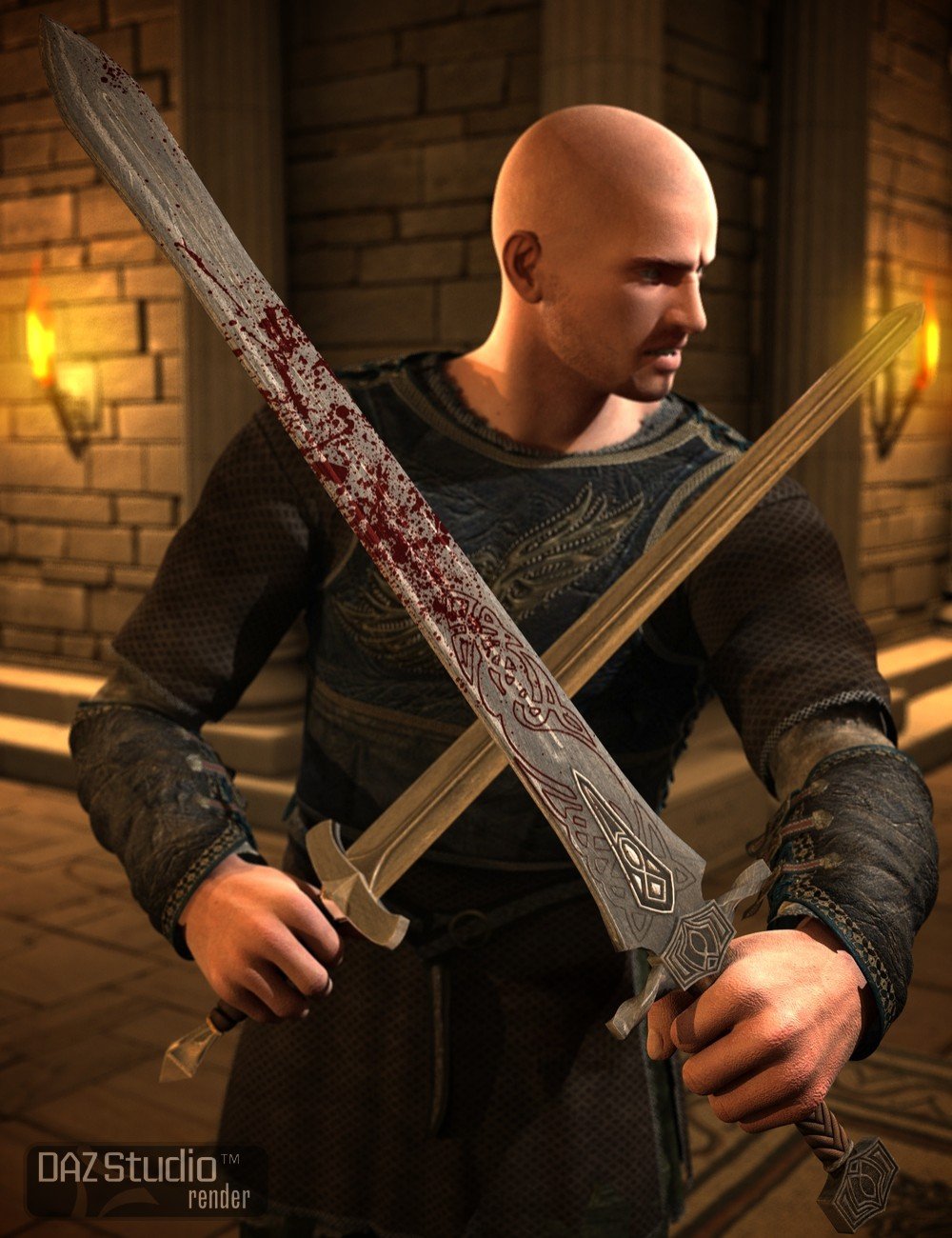 Battle Blades Battle Blades by: Merlin Studios, 3D Models by Daz 3D