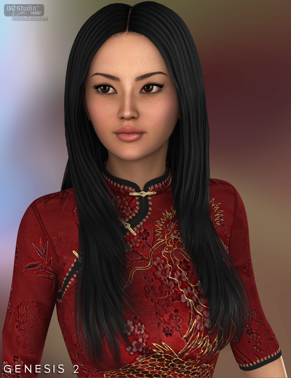 Roxanna Hair for Genesis 2 Female(s) by: Nikisatez, 3D Models by Daz 3D