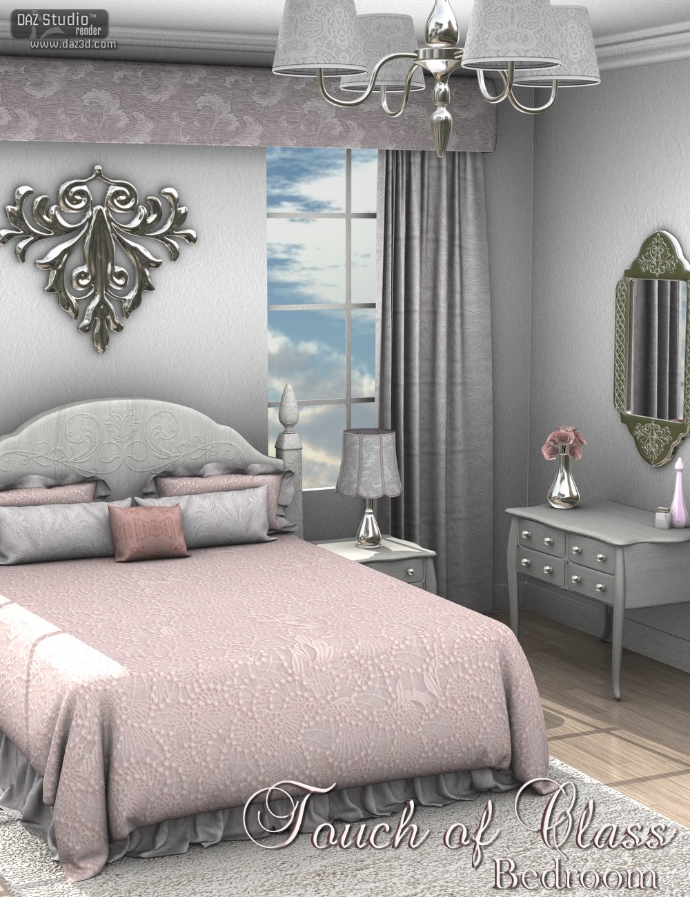 Touch Of Class - Bedroom by: Nikisatez, 3D Models by Daz 3D