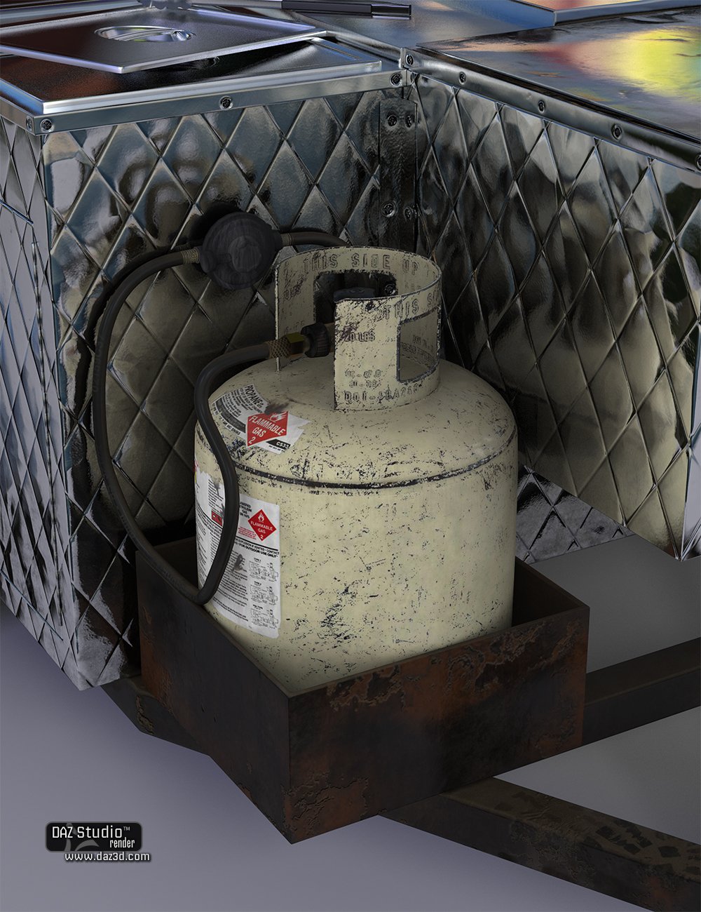 Hot Dog Cart Hot Dog Cart by: Hole, 3D Models by Daz 3D