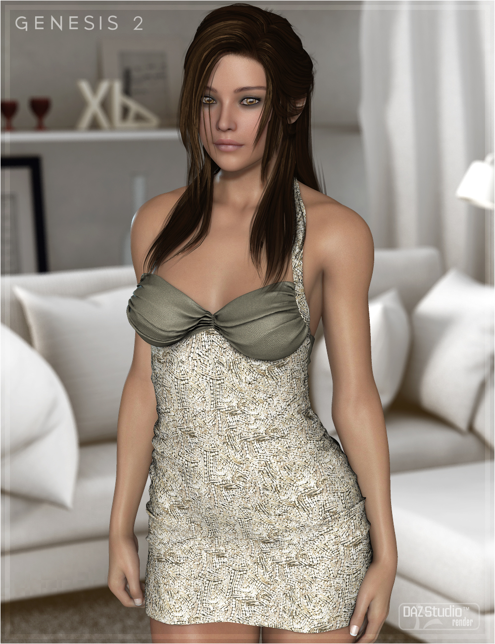 Cosmo Dress Textures by: OziChick, 3D Models by Daz 3D