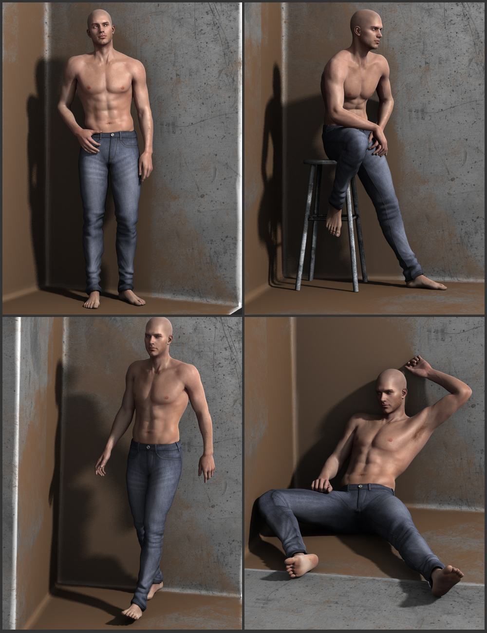 i13 DISTINGUISHED Pose Collection by: ironman13, 3D Models by Daz 3D