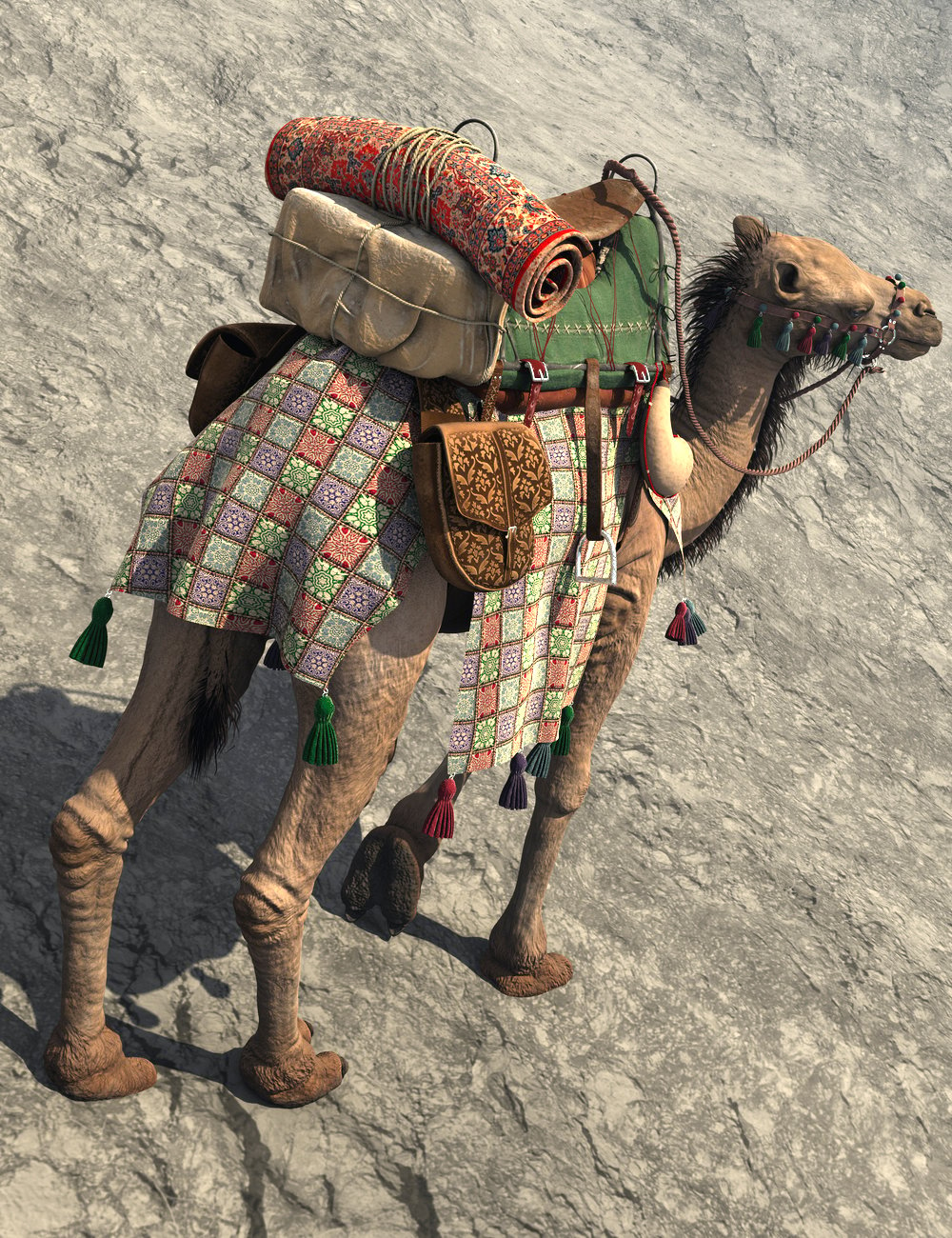 My Camel Camelia HD by: LuthbelLuthbellina, 3D Models by Daz 3D