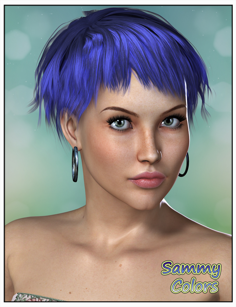 Sammy Color Sammy Hair Colors | Daz 3D
