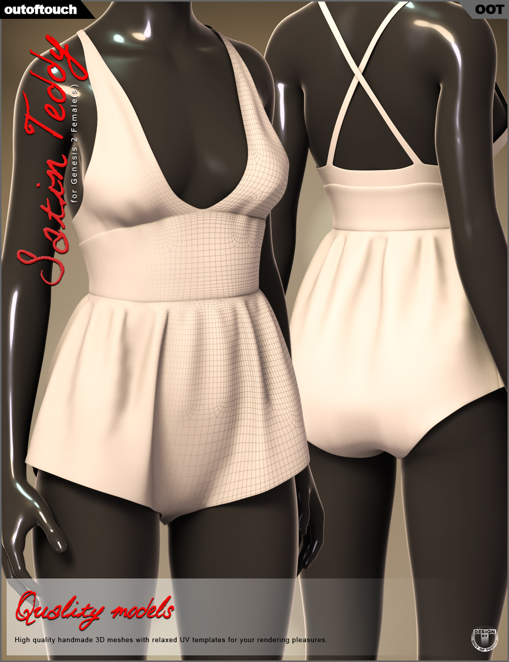 Satin Teddy for Genesis 2 Female(s) Satin Teddy for Genesis 2 Female(s) by: outoftouch, 3D Models by Daz 3D
