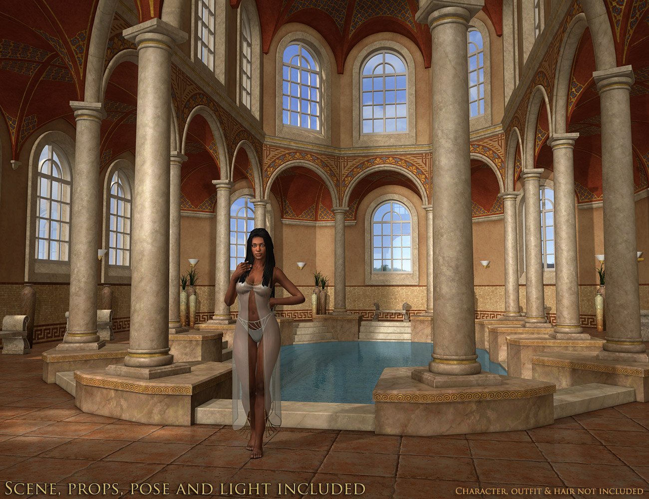 DM's Thermae by: Daniemarforno, 3D Models by Daz 3D