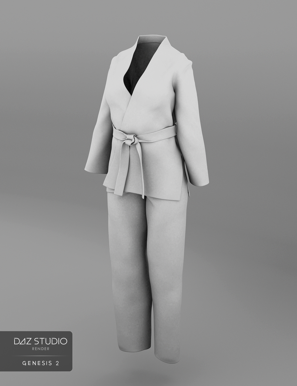 Fight Uniform for Genesis 2 Female(s) by: IH Kang, 3D Models by Daz 3D