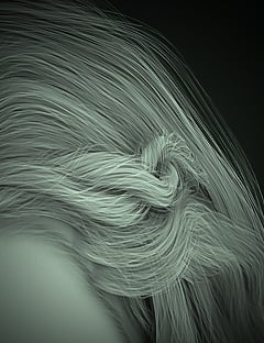 Udane Hair Frizzies - Realistic Hair Augmentation for DAZ Studio | Daz 3D