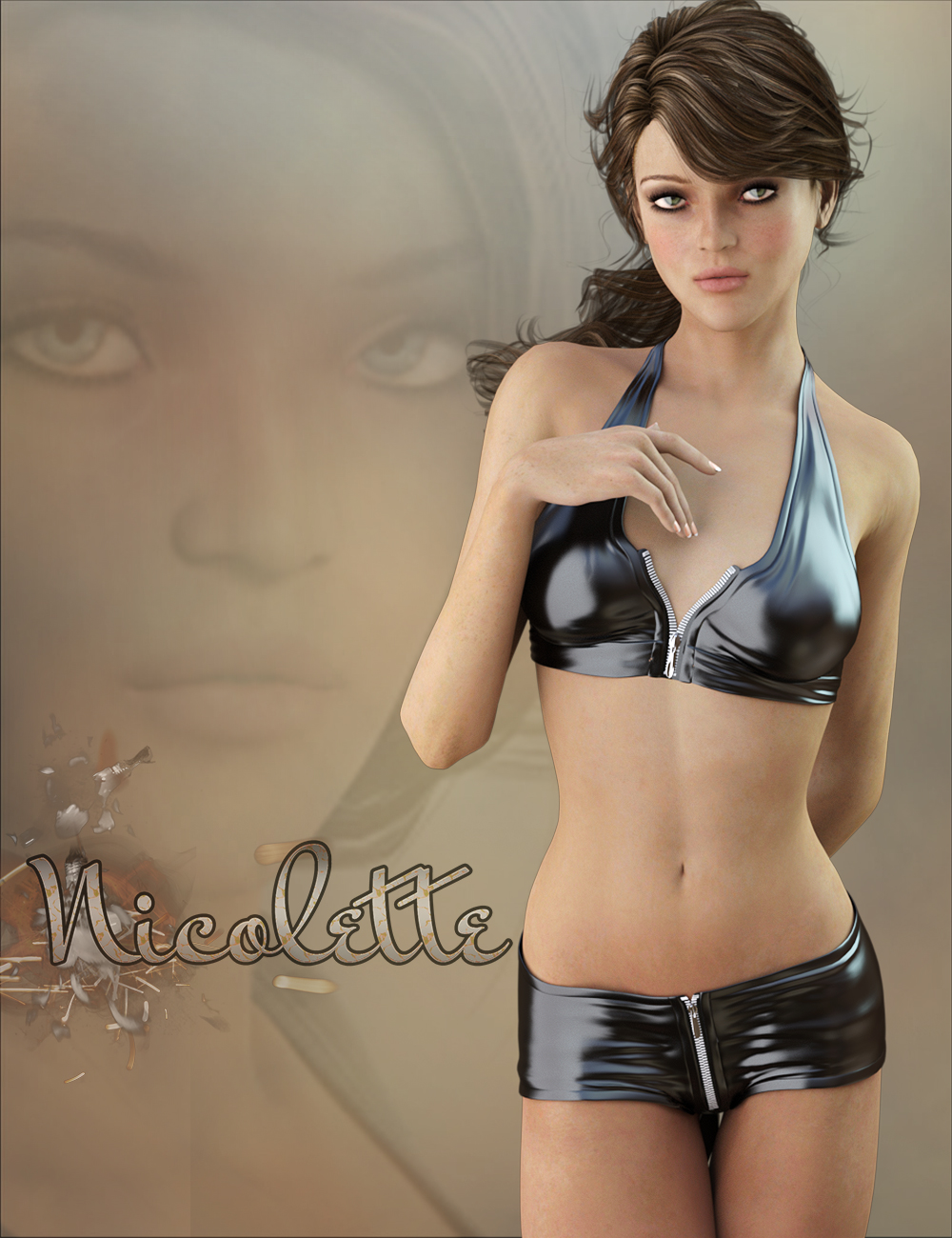 LY Nicolette by: Lyoness, 3D Models by Daz 3D
