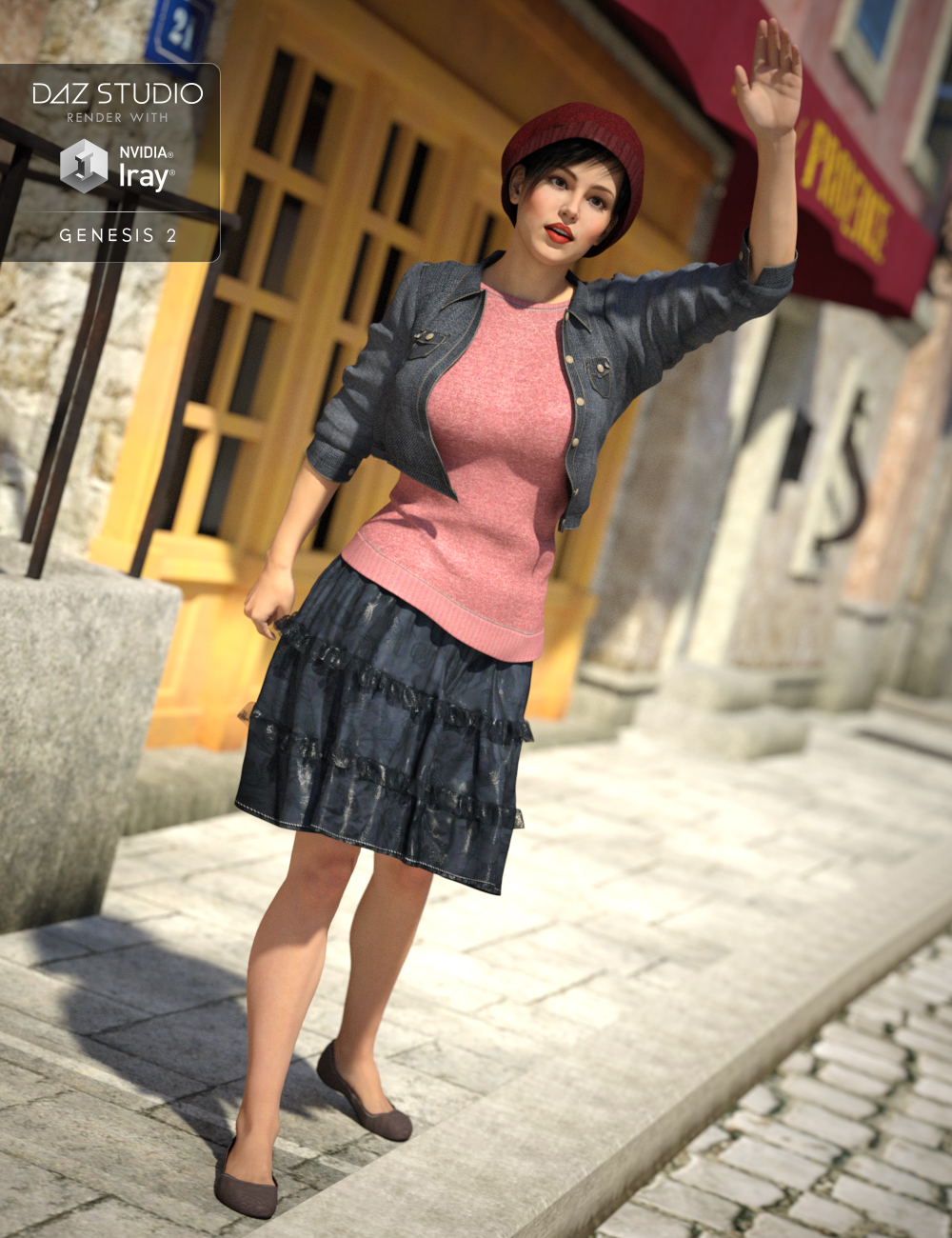 Smells Like Fall Outfit Textures by: Sarsa, 3D Models by Daz 3D