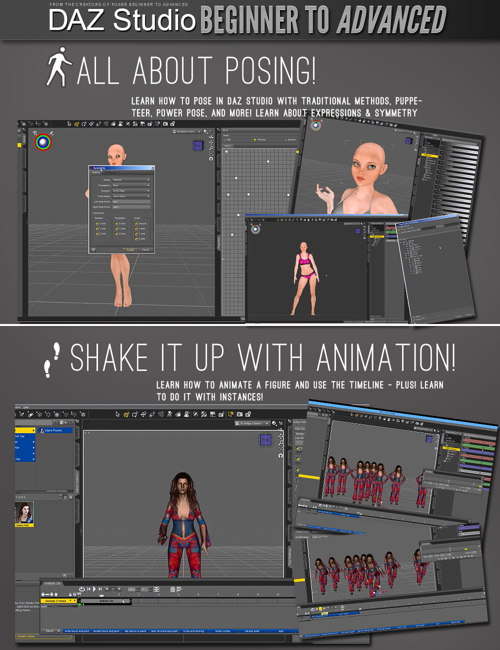 DAZ Studio Beginner to Advanced by: Fugazi1968ironman13, 3D Models by Daz 3D