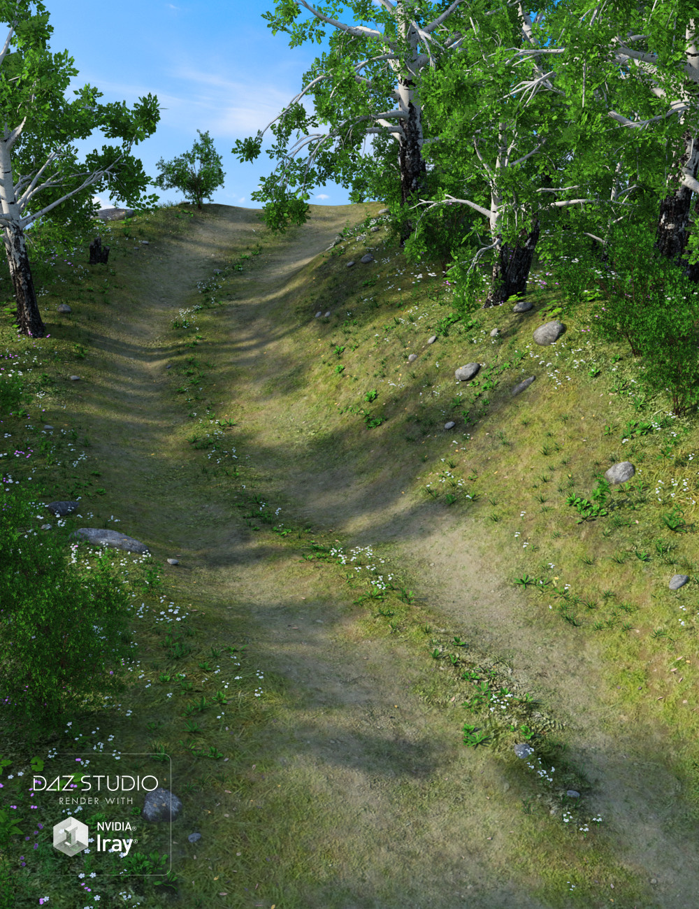 Village Road Village Road by: Andrey Pestryakov, 3D Models by Daz 3D
