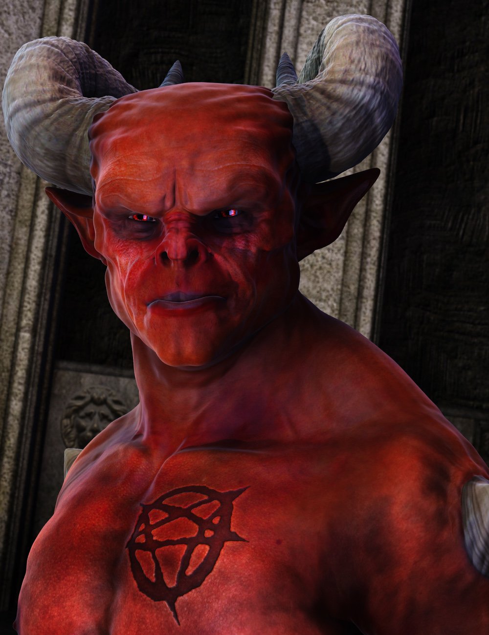 Legendary Demon HD Legendary Demon HD by: RawArt, 3D Models by Daz 3D