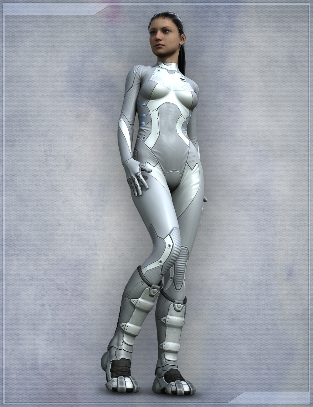 Sci Fi Boots for Genesis 2 Female(s) by: Velemudr, 3D Models by Daz 3D