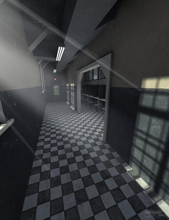 Prison Visitors Room Prison Visitors Room by: ForbiddenWhispersDavid Brinnen, 3D Models by Daz 3D